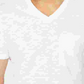 INC International Concepts Men's V-Neck Pocket T-Shirt White Size Small