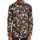 INC International Concepts Men's Dominic Floral Shirt Black Size XX-Large