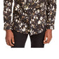 INC International Concepts Men's Dominic Floral Shirt Black Size XX-Large