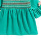 First Impressions Baby Girls Smocked Top Green Size 6-9MOS