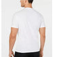INC International Concepts Men's Rhinestone Snake T-Shirt White Size XXX-Large