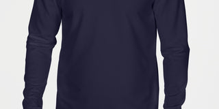 Alfani Men's Textured Quarter Zip Sweater Navy Size XX-Large