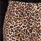 INC International Concepts Women's Leopard-Print Skinny Jeans Orange Size 2 P