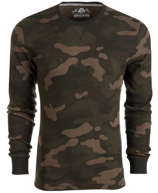 American Rag Men's Thermal Shirt Green Size Large