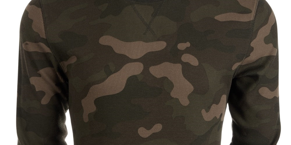 American Rag Men's Thermal Shirt Green Size Large