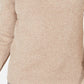 Karen Scott Women's Petite Ribbed-Knit Cotton Turtleneck Brown Size Petite