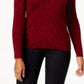 Karen Scott Women's Cotton V Neck Sweater Red Size Medium