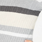 Karen Scott Women's Petite Cotton Striped Cable-Knit Sweater Brown Size Petite