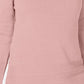 Karen Scott Women's Cotton Boat Neck Sweater Pink Size Large