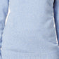 Karen Scott Women's Marled-Knit Quarter-Zip Sweater Blue Size Medium