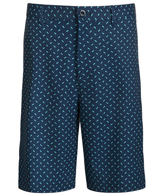 Attack Life by Greg Norman Men's Metal-Print Shorts Gray Size 36