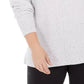 Karen Scott Women's New Plus-Size Lightweight Mock Sweater Top White Size 0X
