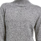 Karen Scott Women's Erin Cotton Colorblocked Mock-Neck Sweater White Size Small