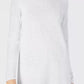 Karen Scott Women's Petite Curved-Hem Tunic Sweater Dark Beige Size Medium
