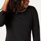 Karen Scott Women's Cotton Sweater Black Size Large