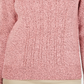 Karen Scott Women's Petite Mock-Neck Cable-Knit Sweater Pink Size Petite Small-Medium