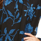 Alfani Women's Velvet Burnout Sheer Sleeve Top Red Size X-Large
