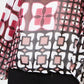 Alfani Women's Pink Patterned 3/4 Sleeve Jewel Neck Top Pink Size Petite Medium
