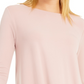 Alfani Women's High Low Tunic Pink Size Large