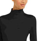 Alfani Women's Mock Neck Top Black Size X-Large