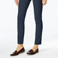 Karen Scott Women's Petite Corduroy Pull-On Pants Navy Size Petite Small-Medium
