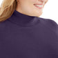 Karen Scott Women's Turtleneck Luxsoft Sweater Navy Size 1X