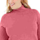 Karen Scott Women's Turtleneck Luxsoft Sweater Pink Size 2X
