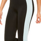 ID Ideology Women's Colorblocked Cropped Leggings Blue Size X-Small