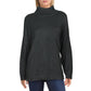Alfani Women's Heathered Drop Shoulder Pullover Sweater Green Size X-Large