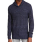 American Rag Men's Multi-Textured Shawl-Collar Sweater Black Size Large