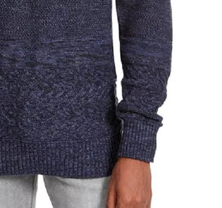 American Rag Men's Multi-Textured Shawl-Collar Sweater Black Size Large