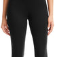 JM Collection Women's Side-Hem Zip Leggings Black Size XX-Large