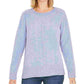 Style & Co Women's Petite Chenille Sweater Blue Size Small