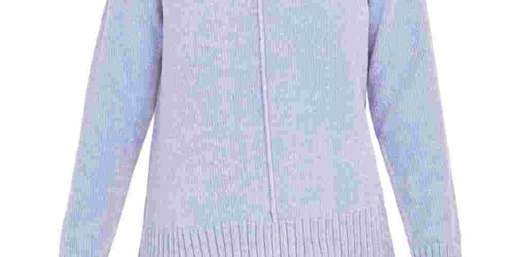 Style & Co Women's Petite Chenille Sweater Blue Size Small