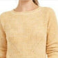 Style & Co Women's Crewneck Marled Sweater Gold Size XX-Large