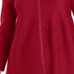 Style & Co Women's Petite Mixed-Stitch Tunic Sweater  Red Petite Small
