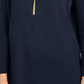 Style & Co Women's Seam Front Tunic Sweater Navy Size Petite Medium