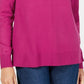 Karen Scott Women's V Neck Pullover Sweater Pink Size X-Small