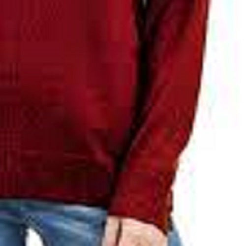 Karen Scott Women's V-Neck Pullover Sweater Red Size Small