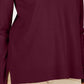 Karen Scott Women's V Neck Pullover Sweater Red Size Medium