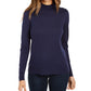 Charter Club Women's Merino Wool Turtleneck Blue Size X-Large