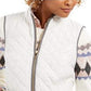 Charter Club Women's Quilted Stand-Collar Vest White Size XX-Large