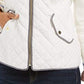 Charter Club Women's Quilted Stand-Collar Vest White Size XX-Large