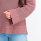 Style & Co Women's Boxy Knit Pullover Sweater Purple Size Large