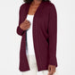 Karen Scott Women's Cotton Studded Cardigan Red Size Petite Small-Medium