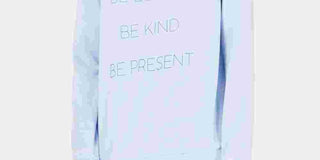 Ideology Women's Graphic Long Sleeve Pullover Navy Size Medium