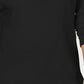 Karen Scott Women's Cotton Lace Up Top Black Size Small