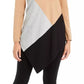 Alfani Women's Asymmetrical Colorblocked Sweater Brown Size Large