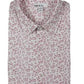 Bar III Men's Knit Printed Button-Down Shirt Natural Size Regular