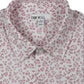 Bar III Men's Knit Printed Button-Down Shirt Natural Size Regular